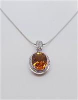 Pendente Recarlo Donna in Oro Topazio 0.37 Ct ZE880 - ZE880